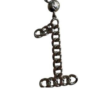 Melody Ehsani Number 1 Stainless Steel Necklace